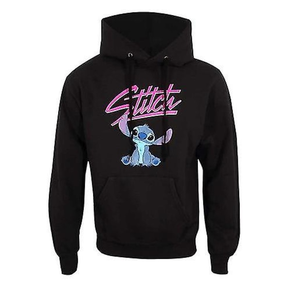 Lilo & Stitch Unisex Voksen Script Hettegenser