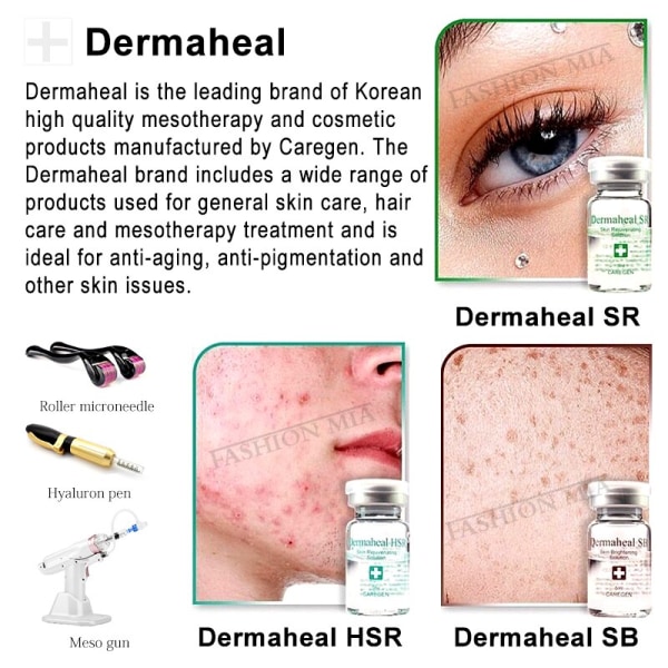 Korean Cosmetics Dermaheal HSR Ampull Serum Ansiktsreparation Hyaluronsyra  Serum For Skin Anti-aging Freckle Dr pen Mesoterapi Dermaheal SR e003 |  Dermaheal SR | Fyndiq