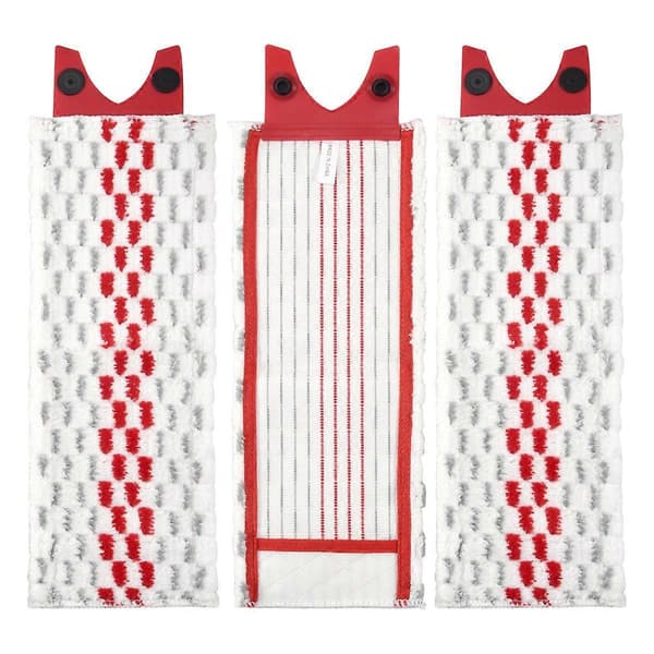 3 stk/parti for mopp 1-2 mopp erstatning mikrofiber påfyll mopppute