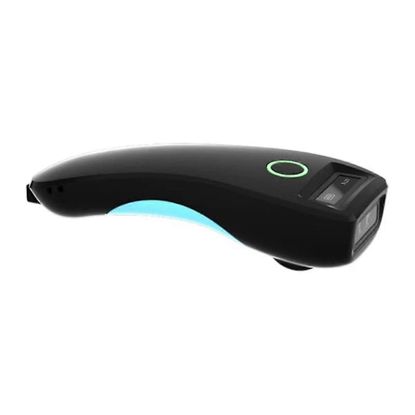 Viivakoodinlukija HBA-W6 Langaton 1D/2D CMOS-lukija USB Bluetooth Mini Pocket QR-lukija IOS Android Windowsille (Musta)js