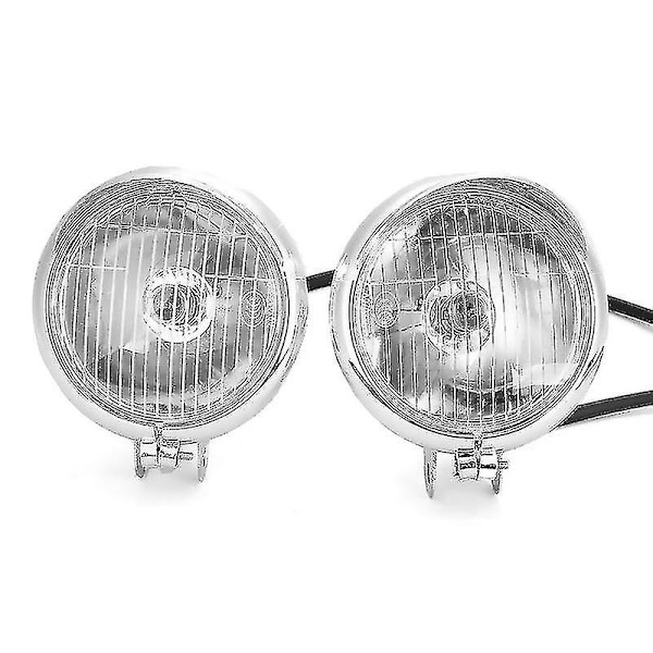 12V Universaali Moottoripyörän Etuvalo Ohitussumuvalo Etuvilkku Lamppu Kiinnikepidike Hondalle/Yamaha/Kawasaki Moottoripyörälle Polvi- ja säärisuojat