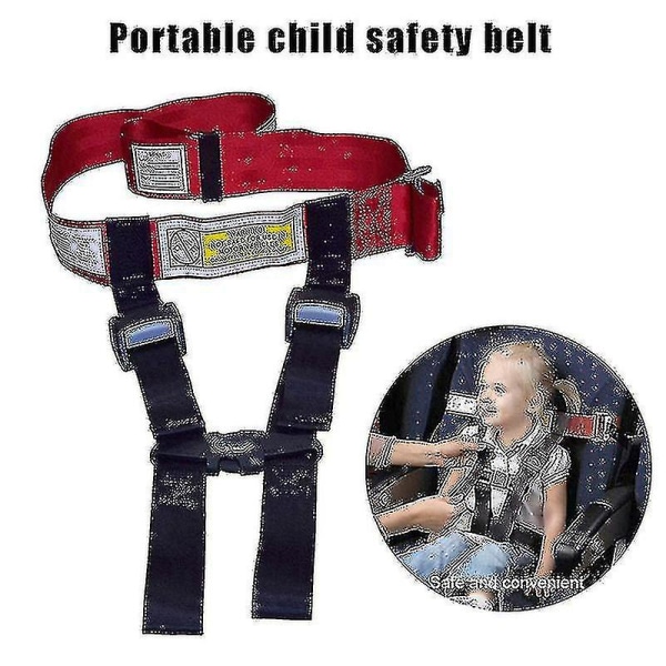 Børnesikkerhed Flyrejsesele Safety Care Selefastholdelsessystem Bælte - Jxlgv