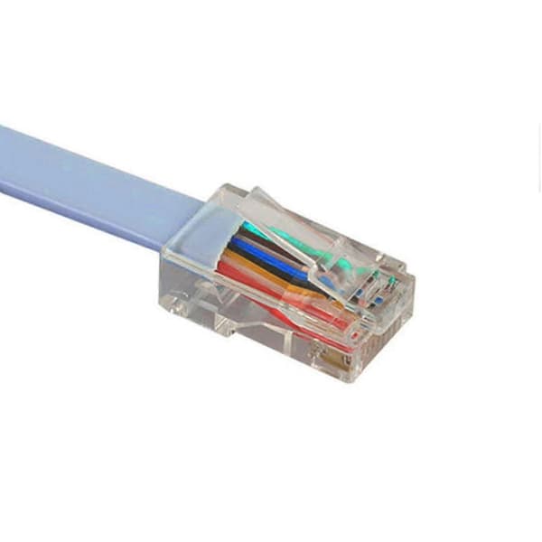 1.5m/59\" DB-9 til RJ45 Konsollkabel Cisco Enhetsadministrasjon Seriell Adapter