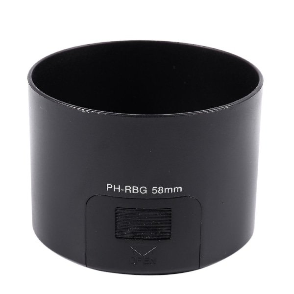Ph-rbg 58 mm objektivhette svart for Smcp-da 55-300 mm F/4-5,8 Ed
