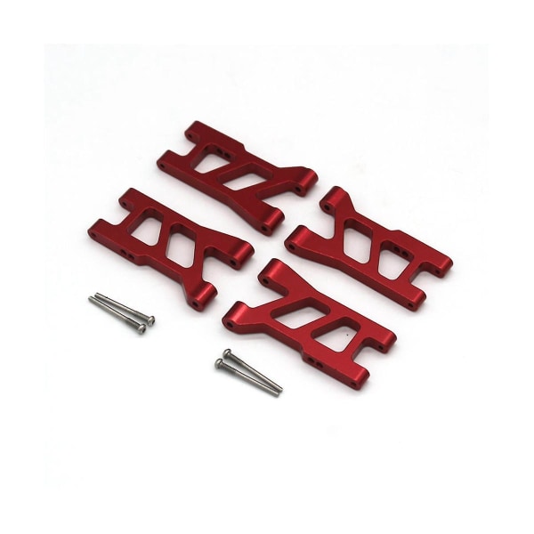 4 kpl Metallia Etu- ja Takajousitusvarsisetti 7630 Latrax 1/18 RC-autolle Parannus Osia Tarvikkeita