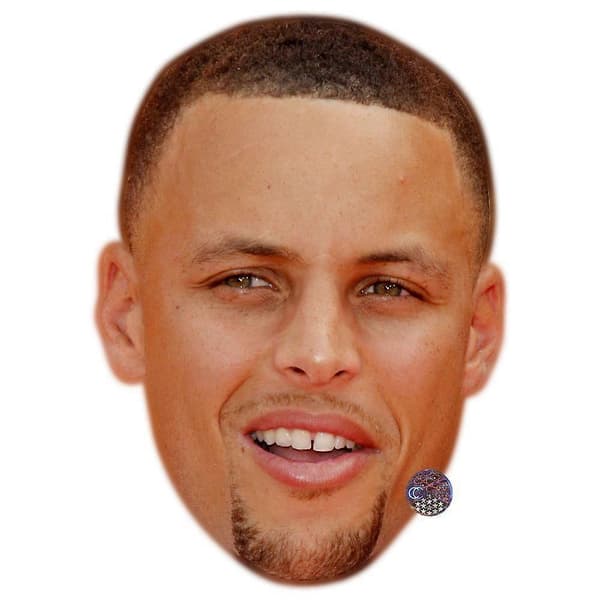 Stephen Curry Kändismask, Platt Kortansikte