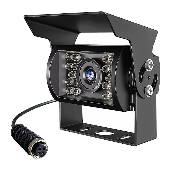 1080p HD Backup Kamera, IP69 Vandtæt Bred Vinkel Bakkamera Til Monitor Lastbil