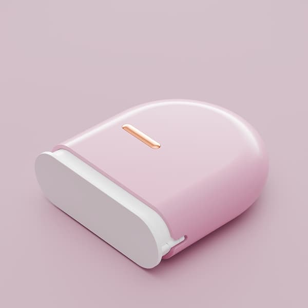 Opbevaringsboks til bøjler til transportable proteser Pink