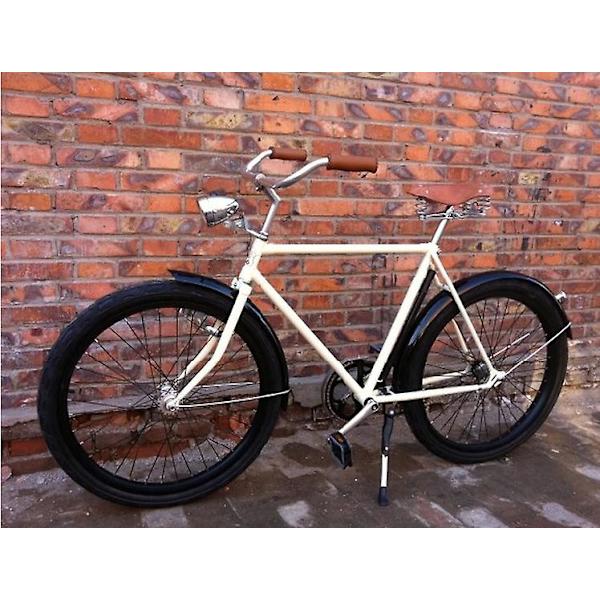 SZTXJ Retro cykelforlygter (sorte)