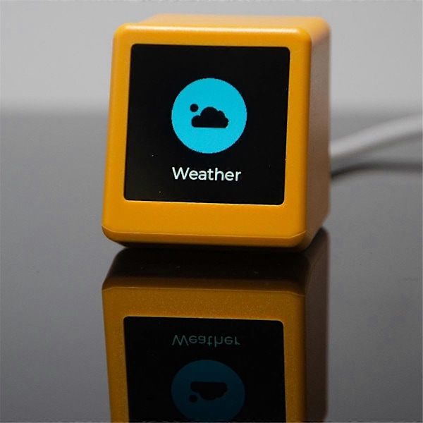 For NerdMiner BitCoin Cryptocurrency Display Aktier, Valutakurs, Pris Tracker Ticker Wea