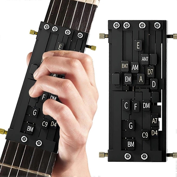 Gitarr Mekanik Set Gitarrackordpressare, Gitarrhjälp Ackordtränare, Gitarrtillbehör