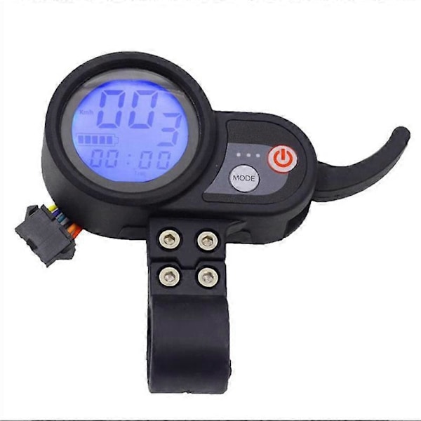 För JP Display 36V-60V Motor Borstlös Kontroller LCD Display Panel Tumgas för FLJ T11 T113 Elektrisk Scooter, A
