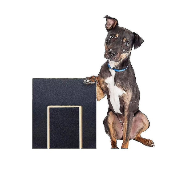 Bimirth Dog Nail Paw Scratch Pad - Viilaleikkurilauta trimmausraaputuslaatikko Emery hiekkapaperin viilausraaputus