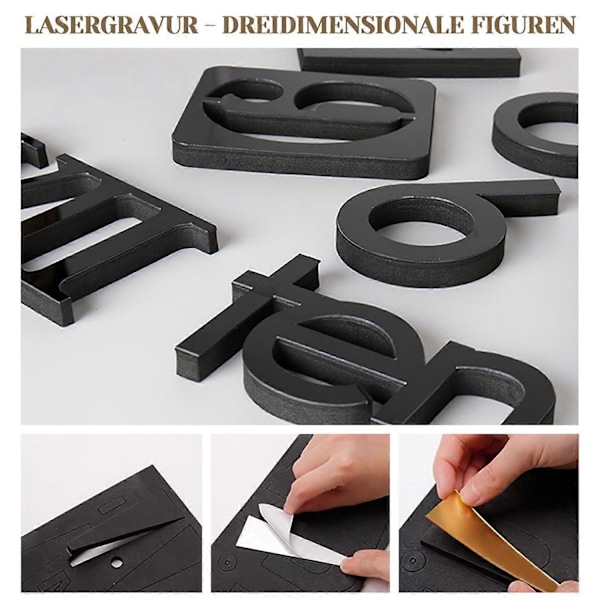 Modern akryl upplyst DIY tyst väggklocka, ramlös 3D-stil, modern design