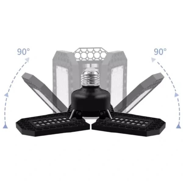 E27 gartnerlampe med 108 LED'er