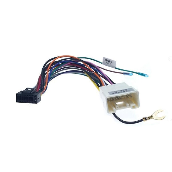 3 stk bilstereoradio 16pins adapter ledningsnett for - Asx Power Calbe ledningshodeenhetssele