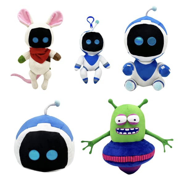 Astro Bot Plys Rumrobot Spil Perifer Plysdukke Legetøj A