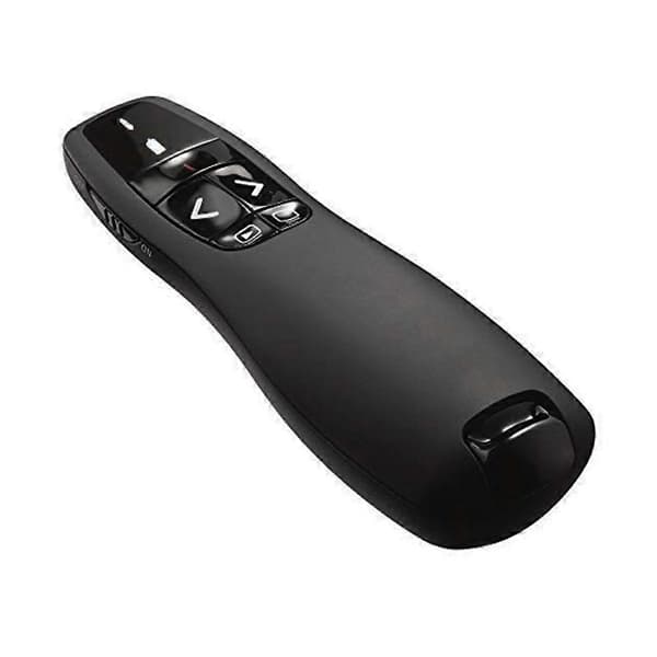 Power Point Presentationsfjärrkontroll Trådlös USB PPT Presentatör Laserpekare Klickare