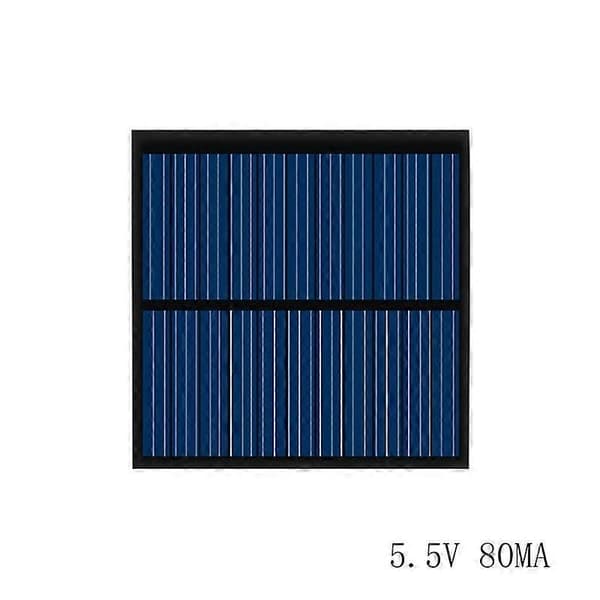 Mini 6V 1W solpanel solsystem DIY til lys mobiltelefonopladere X5Y6