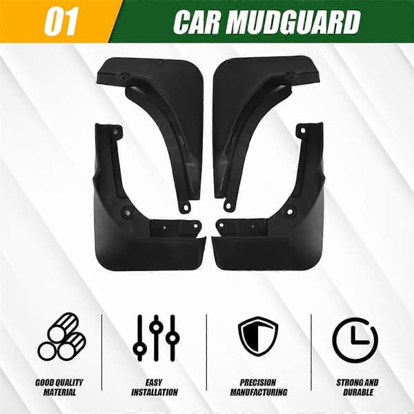 Bil Mudflaps for Vezel -V E EL 2022 Mudguards Flap Sprutbeskyttere Deksel Mud