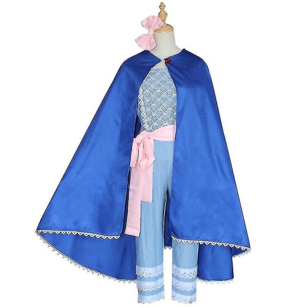 Disney Movie Toy Story 4 Bo Peep Cosplay Kostume Anime Story Hyrdinde Baby Top Bukser Kappe Halloween Fest Kostume Til Kvinder