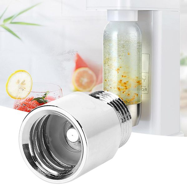 CO2 Cylinder Adapter TR21-4 Hun Gevind til CGA320 Han Gevind til Sodavandsapparat