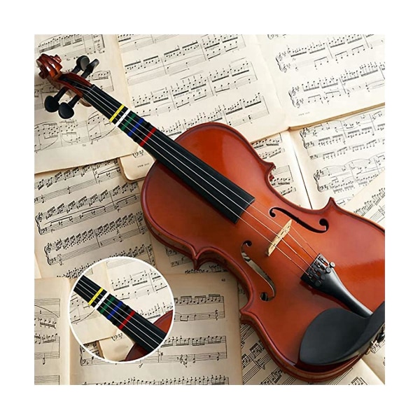 6-pak violin gribebrætbånd, cello bånd Instrument Fingerbånd Violin bånd til begyndere (6 C