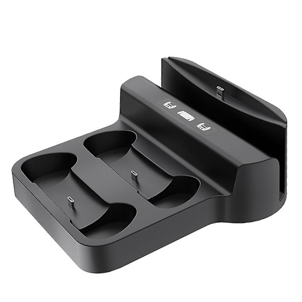 Ps Portal-opladningsstation, opladningsdock til Playstation Portal Remote Player med dobbelt controller-opladningsstation PS5 Portal-tilbehør