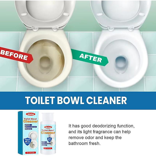 Splash Foam Toalett Cleaner, Toalett Cleaner, Toalett Aktivt Syreagent, Splash Foaming Toalett Cleaner för Toaletter, Urinals