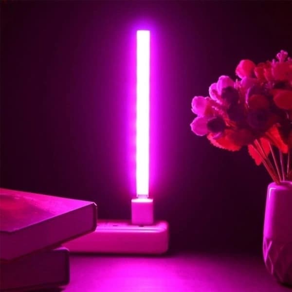 2.5W/14 LED USB vækstlys (rød og blå) til hydroponiske skrivebordsplanter