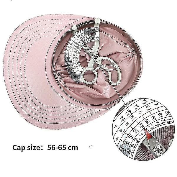 Sommer Visor Solhat til Kvinder Anti-UV Elastisk Tom Hat Kasketter Top, Blød Åndbar Solcreme Hat (2 stk - orange)