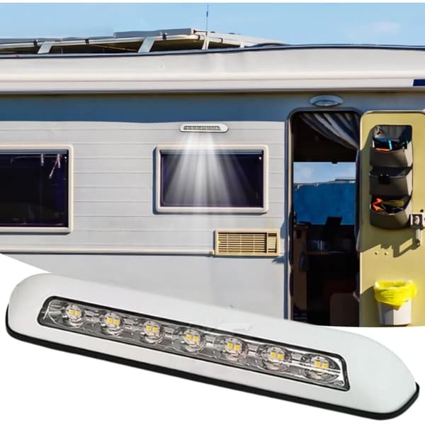 Utvendig LED-belysning for bobilmarkise
