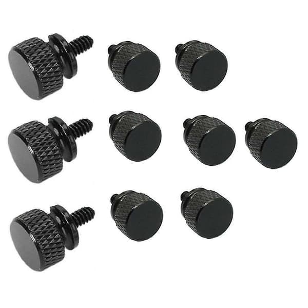 10 stk./sæt UNC6 -32 M3.5 Håndskrue til GPU-holder PSU Computerkabinet Sidepanel Skruer PC Saml W