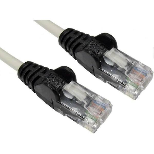 3m Cat5e RJ45 Crossover Ethernet-kabel - Grå