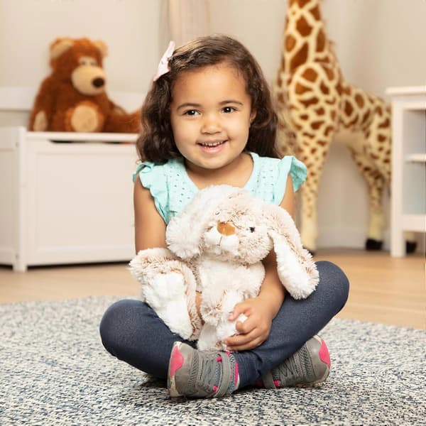 Melissa & Doug Burrow Bunny Kaninstoffdjur (23 cm)