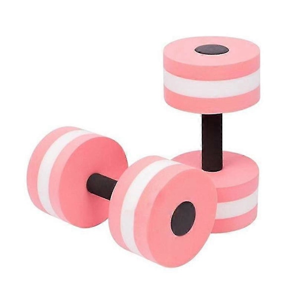 Svømmebrætter Flydende Dumbbell Svømmehjælp Børn Vandtræningsudstyr grå pink
