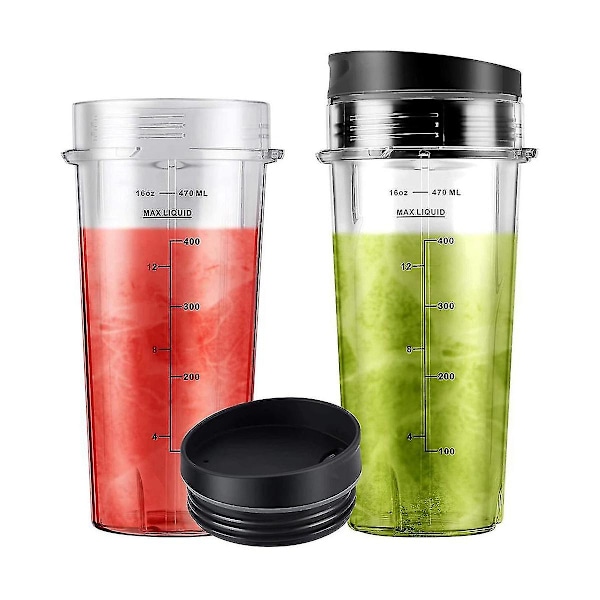 Juicer Tilbehør 16oz Med Skala Sett For Ninja Bl740/bl770/bl771/bl772/bl780/bl660/bl663/bl810/bl820/bl830