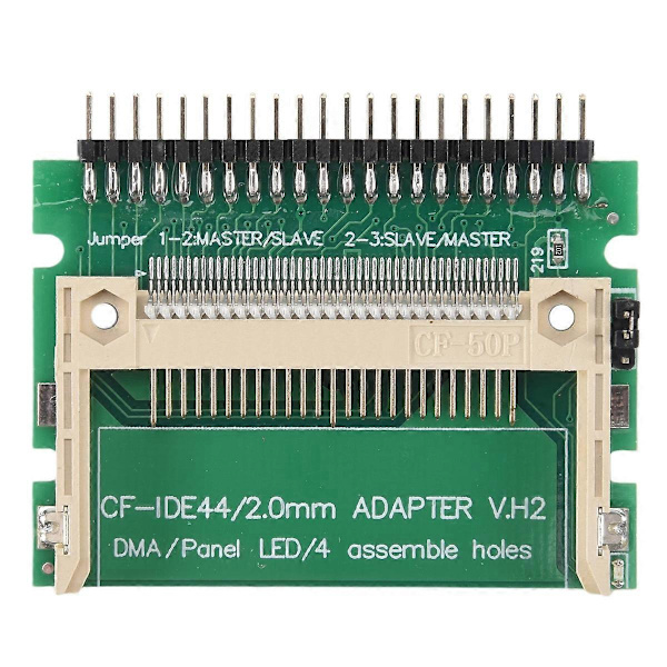Compact Flash-kort til IDE 44Pin 2Mm han 2,5 tommer HDD bootbar adapterkonverter