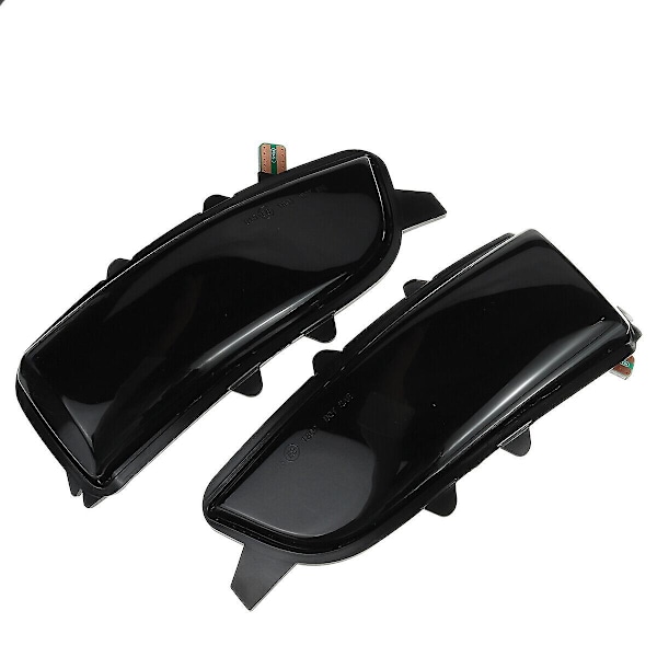 LED dynamiska blinkers Volvo V40 V50 V70 S40 S60 S80 C30 C70 svart