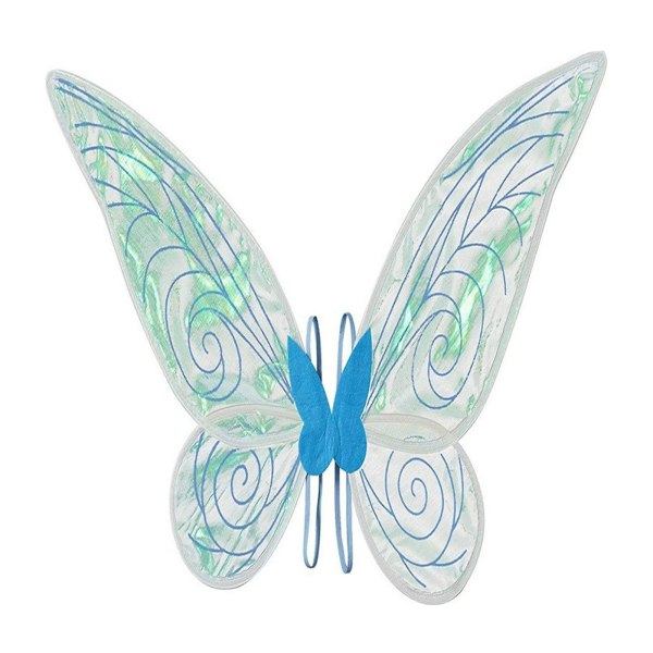 Nytt produkt Fairy Wings for barn, leketøy for jenter med sommerfuglrekvisitter, fevinger, juleshow for jenter