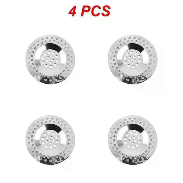7,5 cm vaskesi badekar mod tilstopning rustfrit stål bruseafløbshulfilterfælde køkkenvaskesi gulvafløb Style B4pcs