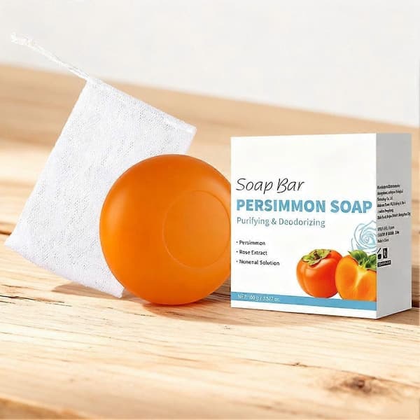 Kaki Rensende Deodorantsåpe (Rosenlukt) 100g