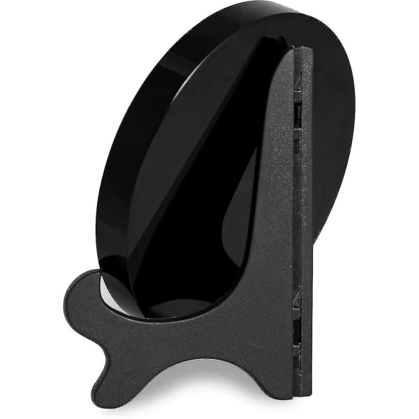Svart Obsidian-skrikespeil, Naturlig svart Obsidian-skrikespeil for Feng Shui med stativ, Yoga Energy Mirror Interiør