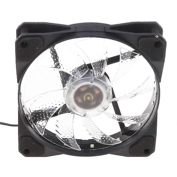 3-pins/4-pins 120mm Pwm Pc Computer Til Kabinet Cpu Køler Køleventilator Med Led Lys