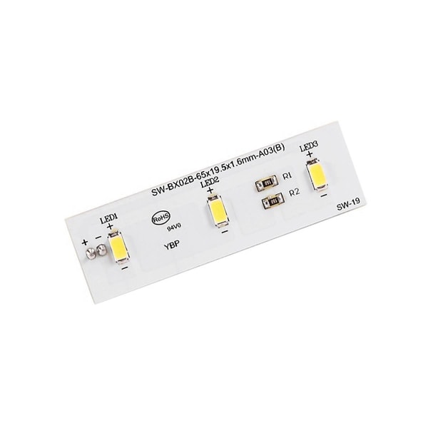 2 kpl Sw-bx02b Jääkaapin Vaihto-LED-Valolauta Zbe2350hca Valopalkki Sw-bx02b