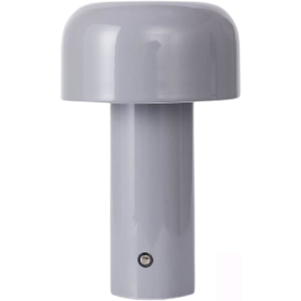 1st Svamplampa för Touch Dimming Bordslampa för Living USB Uppladdningsbar Led Nattlampa Modernt sladdlöst rum/bar/sovrum/sängbord/studium/hem/kontor Red