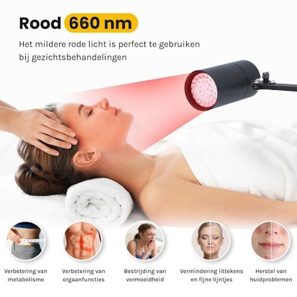 Bolusso industriel infrarød lampe til muskel- og ledsmerter - Lampe - Infrarød terapi 36W