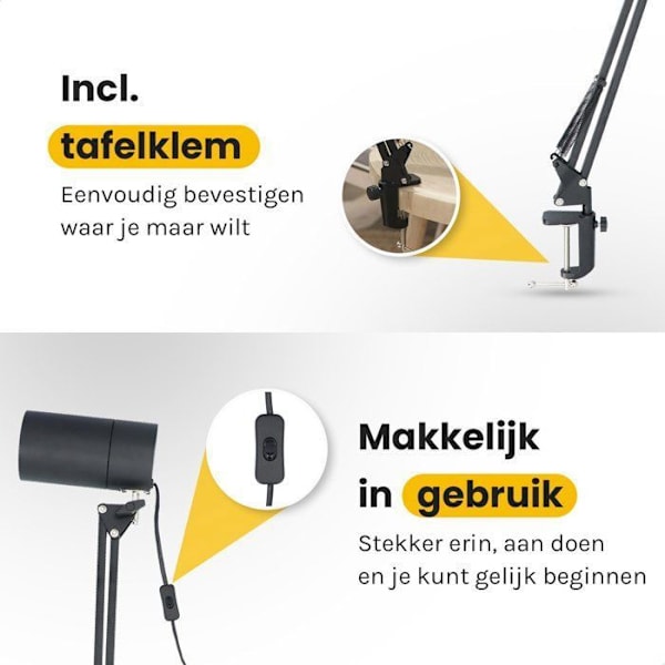 Bolusso industriel infrarød lampe til muskel- og ledsmerter - Lampe - Infrarød terapi 36W