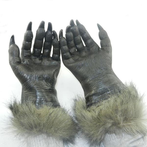 Wolf Claws Cosplay Handskar Halloween Bar Party Kostym.k