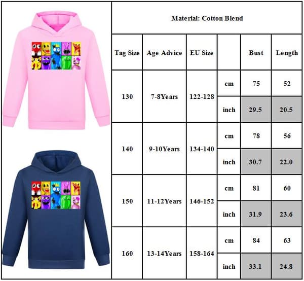 Kids Rainbow Friend Hættetrøje Sweatshirt Pullover black.k black 150cm